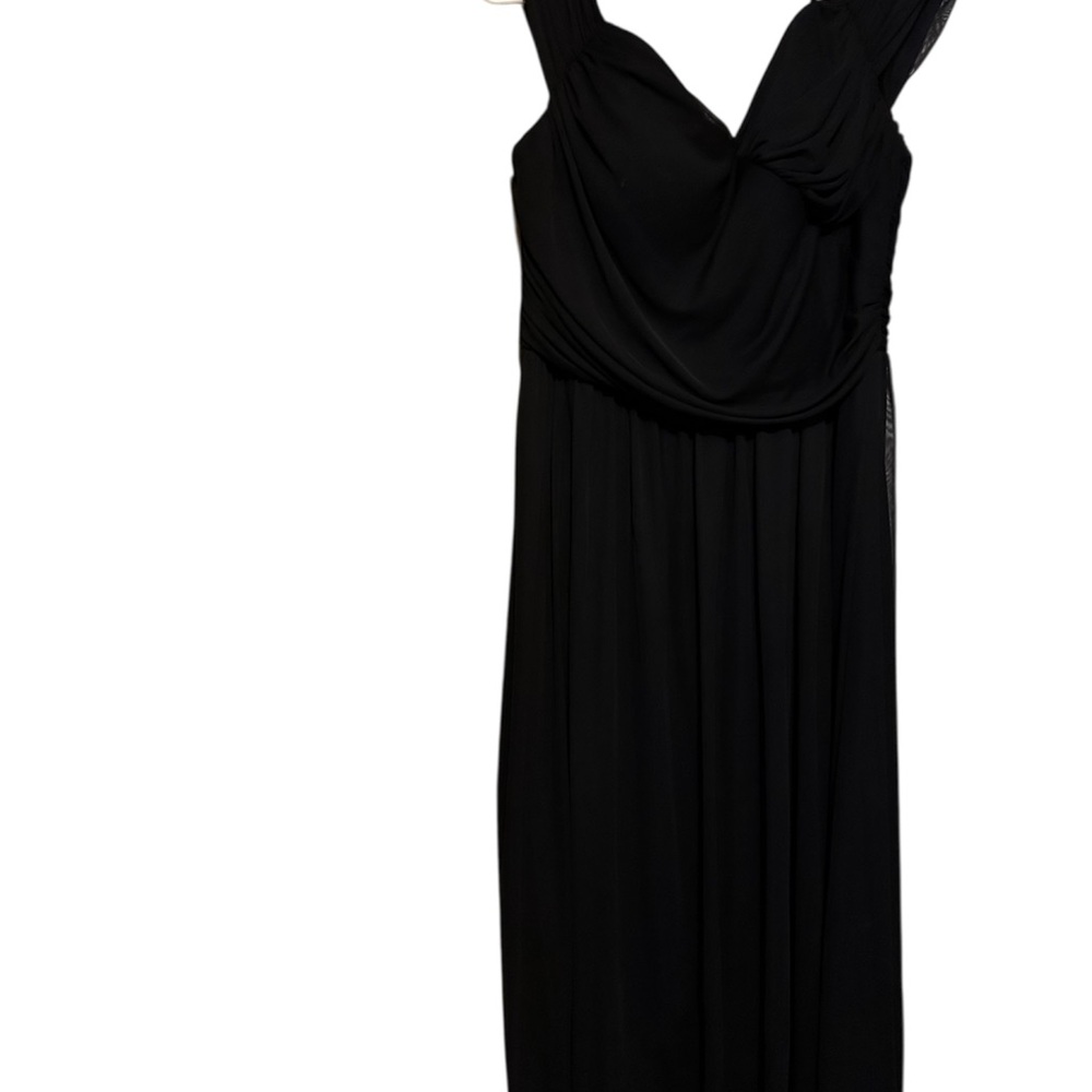 Chic One Shoulder Black Dress